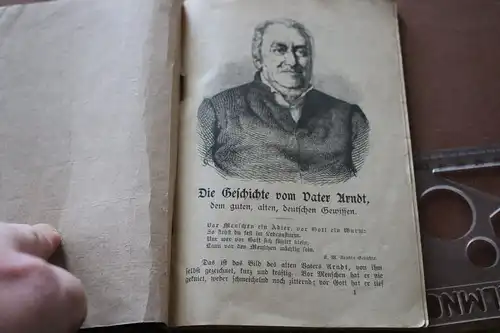 altes Heft - Die Geschichte von Vater Arndt dem guten, alten deutschen Gewissen