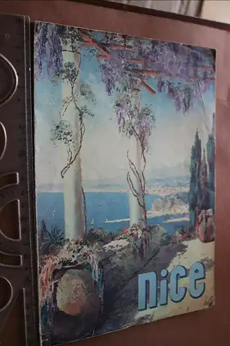 tolles altes Werbeheft für die Stadt Nizza - Nice in deutsch - 30-50er Jahre ?