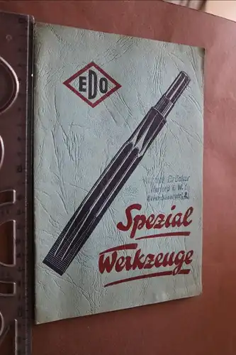 kleiner Produktkatalog - EDO Spezial-Werkzeuge - Velbert - 30er Jahre 