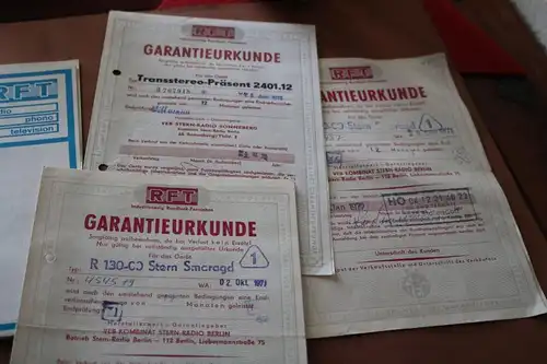 Bedienungsanleitung Radio  VEB Stern Radio Berlin 