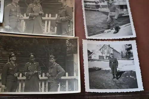 sieben Fotos - Soldaten der Luftwaffe -  FFS 