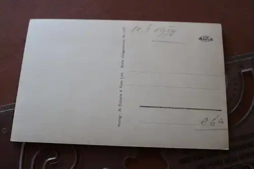 tolle alte Karte - Deutsches Schnellboot 