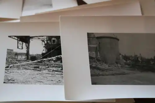 33 alte Fotos - Soldaten, zerstörte Geböude - Frankreich ??? LKW mit Abzeichen