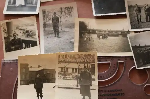 19 alte Fotos eines Soldaten 
