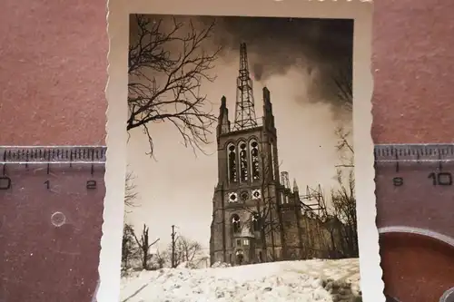 altes Foto - zerstörte Garnisionskirche - Graudenz