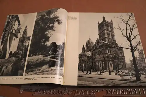 tolles altes Touristenheft Das Rheinland 50-60er Jahre 