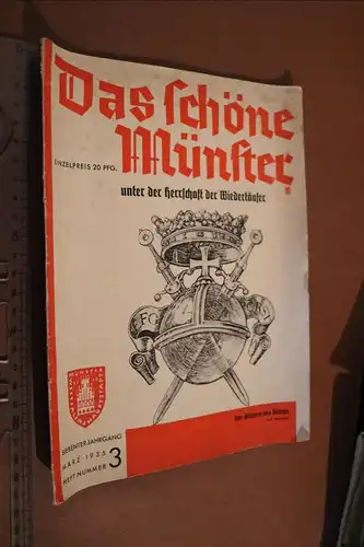 altes Heft - Das schöne Münster  Heft Nummer 3 - 1935