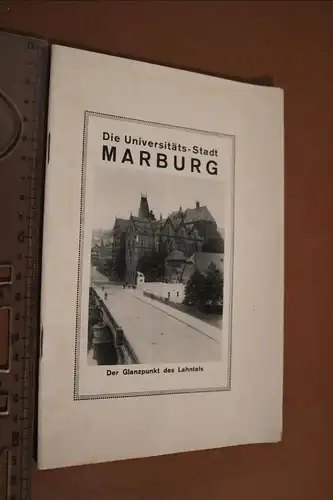 altes Heft - Die Universitäts-Stadt Marburg - Verkehrsausschuss - 30-40er Jahre