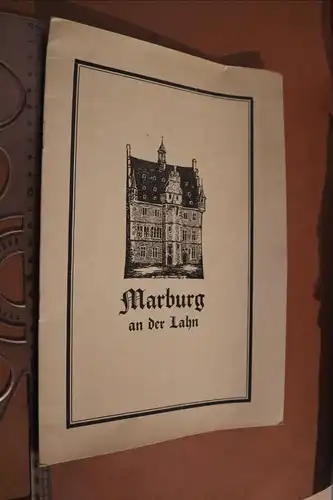 tolles altes Heft - Marburg an der Lahn - Dr. Fritz Budde  - Alter ?? 1910-30 ??