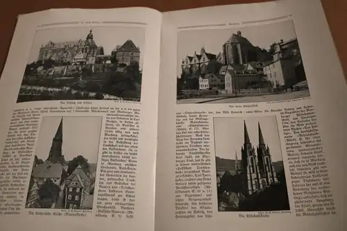 tolles altes Heft - Marburg an der Lahn - Dr. Fritz Budde  - Alter ?? 1910-30 ??