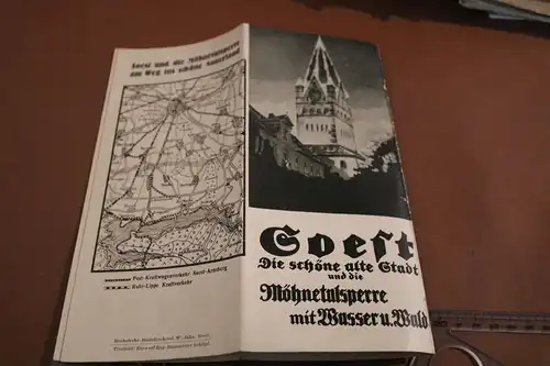 tolles altes Werbeheft - Soest und Möhnetalsperre - 30er Jahre ?