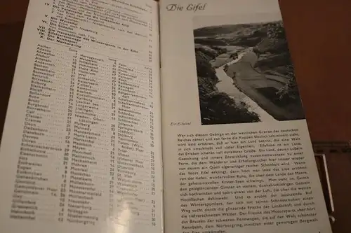tolles altes Werbeheft -  Die Eifel - 30er Jahre
