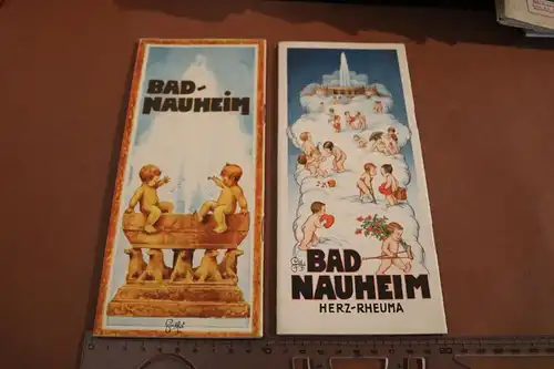 zwei tolle alte Werbehefte - Bad Nauheim - 30er Jahre ?