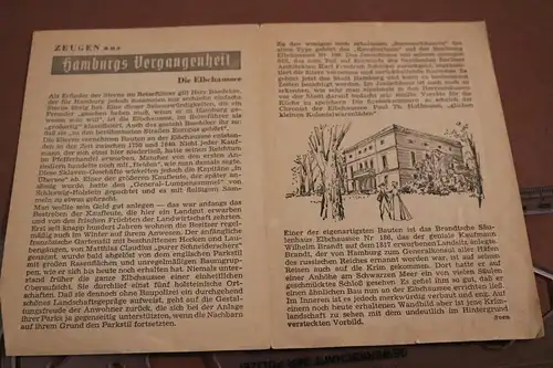 alte Bezugsquittung Hamburger Abendblatt 1963