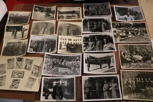 top Album + lose Fotos 4. Kompanie Marine Kraftwagen Abteilung  1944 Italien 