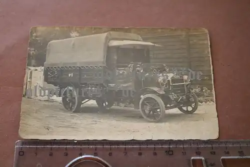 tolles altes Foto  Oldtimer LKW Marke Albion - 1910-20 ??
