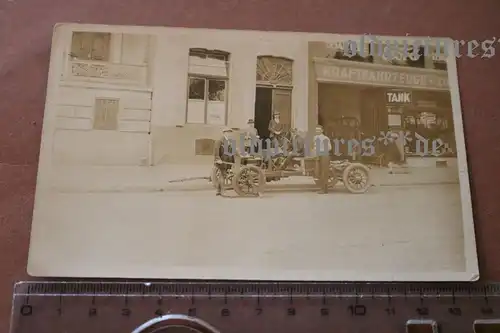 tolles altes Foto  Ford Werkstatt - 1910-20 ??? Ort ???