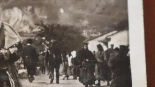 tolles altes Foto - vermummte Frauen in Mazedonien 1910-20 ???