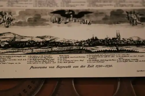 tolles altes Negativ - Ansicht   Bayreuth 