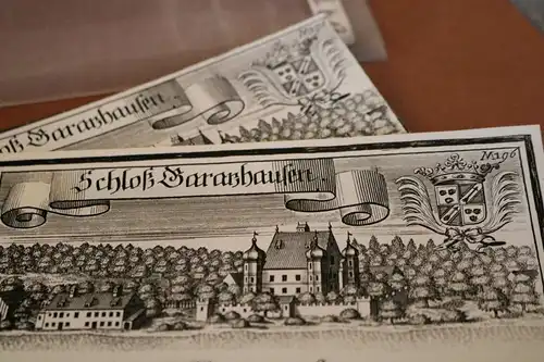 tolles altes Glasnegativ 13x18 - Ansicht  Schloß Barazhausen ?? Wirm See 