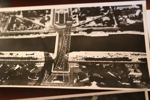 26  vers. alte Luftaufnahmen Frankreich Paris - zerstörte Gebäude , Schloss usw.