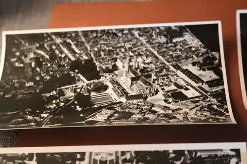 26  vers. alte Luftaufnahmen Frankreich Paris - zerstörte Gebäude , Schloss usw.