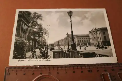 tolle alte Karte - Berlin  Unter den Linden  20-30er Jahre 