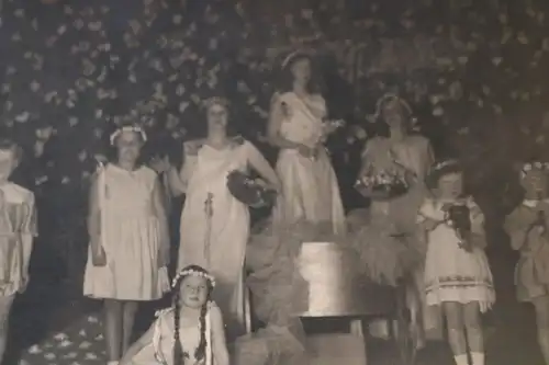 tolles altes Foto  - Kinder Theateraufführung - 1920-30 ? Kassel