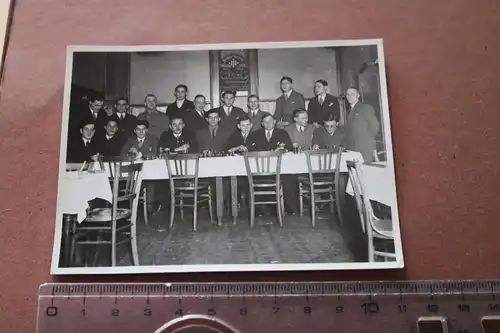 tolles altes Gruppenfoto - Schach Schachverein Wersten 1930