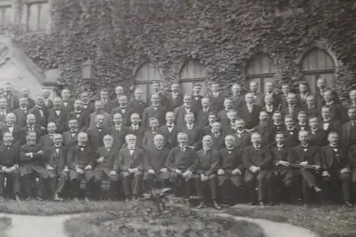 tolles altes Gruppenfoto ältere Herren - Lehrer ??? Dresden 20er Jahre 