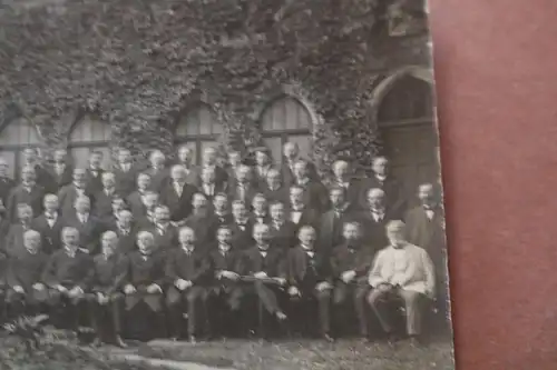 tolles altes Gruppenfoto ältere Herren - Lehrer ??? Dresden 20er Jahre 