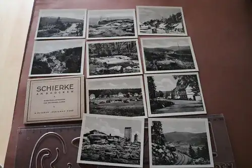 alte Kleinbildserie  Schierke am Brocken 10 Stück 