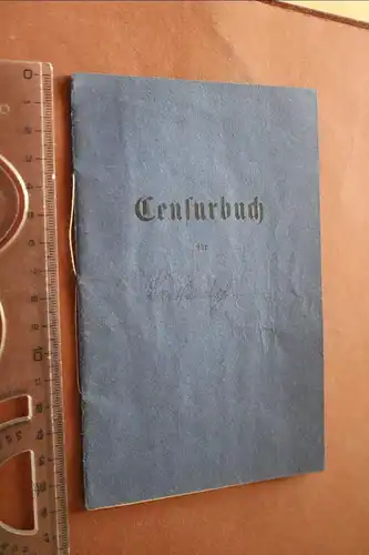 altes Censurbuch von 1891 - 1899 Rumla ???? 