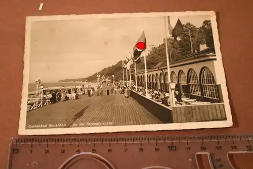 alte Karte-Ostseebad Rauschen - Strandterrasse 1940