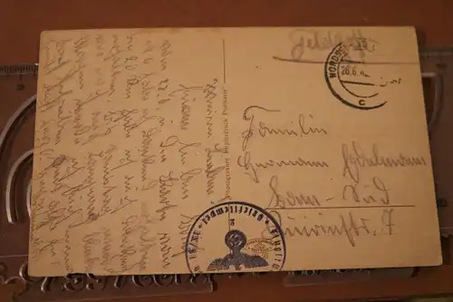 tolle alte Karte Nordseebad  Juist   40er Jahre als Feldpost gelaufen 
