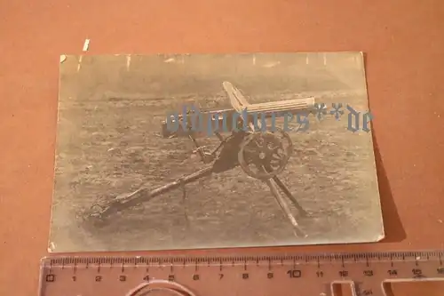 tolles altes Foto - Maxim ??? Maschinengewehr  auf Lafette 