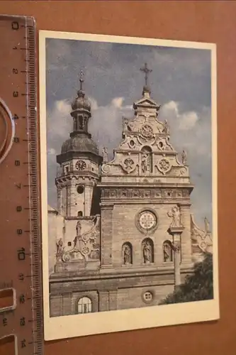 tolle alte Karte - Lemberg Bernhardinerkirche