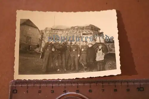 altes Foto -Stoßtruppübung in ?? 1940 - Flammenwerfer