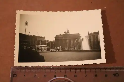tolles altes Foto - Brandenburger Tor - Berlin  30-40er jahre