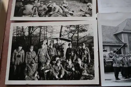 sieben tolle alte Fotos Bundeswehr Panzerbataillon - Panzer