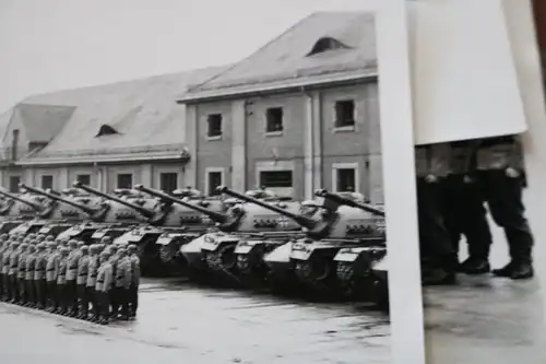 sieben tolle alte Fotos Bundeswehr Panzerbataillon - Panzer