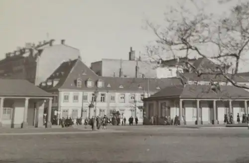 tolles altes Negativ - Stadt Mannheim mit Jesuitenkirche - 30-40er Jahre ?