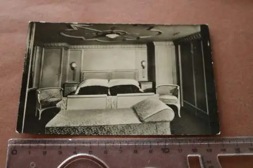 tolle alte Fotokarte - Schlafzimmer Dampfer Albert Ballin - Hamburg-Amerika Lini
