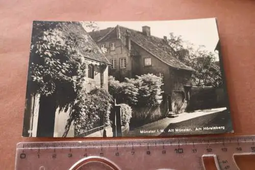 tolle alte Karte -  Münster i.W. Alt Münster Am Horsieberg 