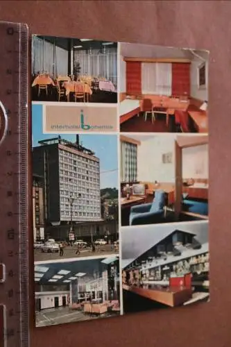 tolle alte Karte -  Interhotel Bohemia1981