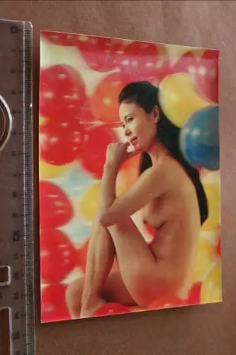 tolle alte 3D-Karte ?? erotisch - nackte japanische Frau - Japanese Girl  60er J