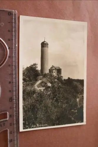 tolle alte Karte - Jena - Fuchsturm 1929
