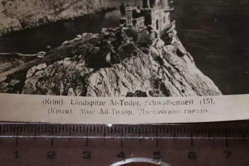 altes kleines Kauffoto ?? Krim - Schwalbennest 