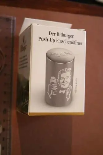 Bitburger Push-Up Flaschenöffner unbenutzt