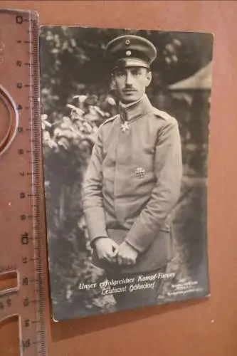 alte Sanke Karte 381   Kampfflieger, Leutnant Walter Höhndorf